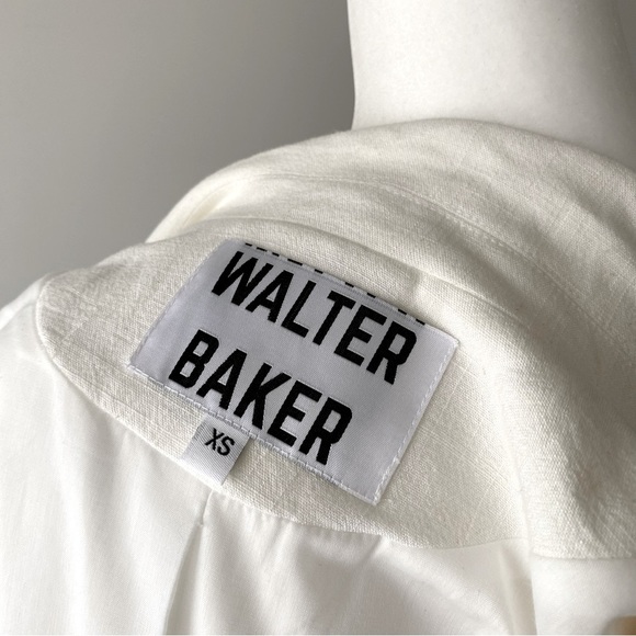 Belted Ecru Blazer | WALTER BAKER - Picture 11 of 16